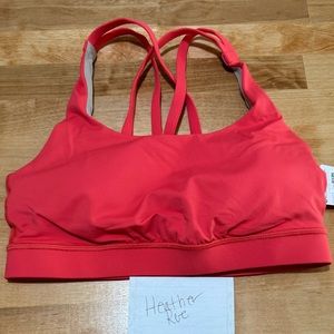 NWT Lululemon Energy Bra Size 6